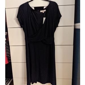 Faux wrap Loft dress